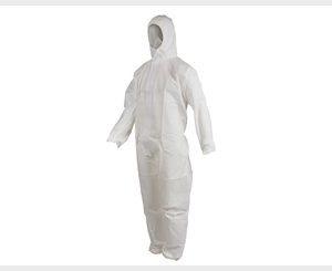 Alternative view of DISPOSABLE PROTECTIVE COVERALL