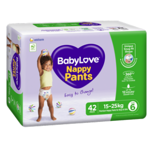 BabyLove NAPPY PANTS JUNIOR 2x42's