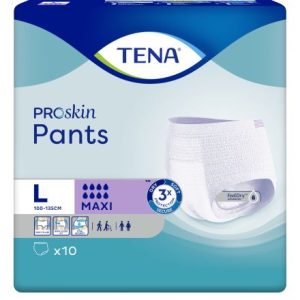 TENA PANTS MAXI LARGE 4 x 10's