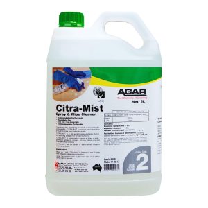 AGAR CITRA-MIST SPRAY & WIPE CLEANER 5 LITRE