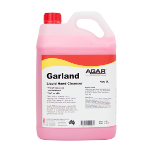 AGAR GARLAND LIQUID HAND CLEANSER 5 LITRE