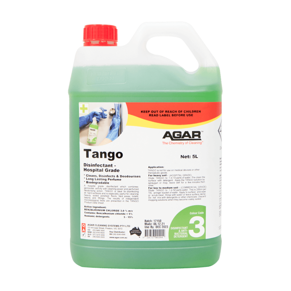 AGAR TANGO DISINFECTANT 5 LITRE