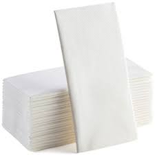 DINNER NAPKIN 2 PLY WHITE 1000 Pcs