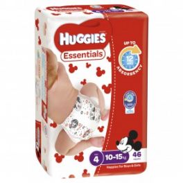 HUGGIES ESSENTIALS TODDLER 4 x 46's