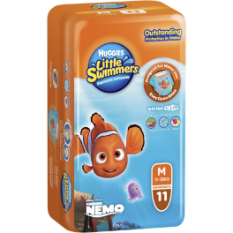 HUGGIES LITTLE SWIMMERS MEDIUM 3x11's