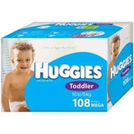 HUGGIES TODDLER BOY 108's