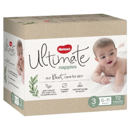HUGGIES ULTIMATE CRAWLER 72's