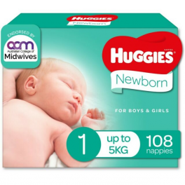 HUGGIES ULTIMATE NEWBORN 108's