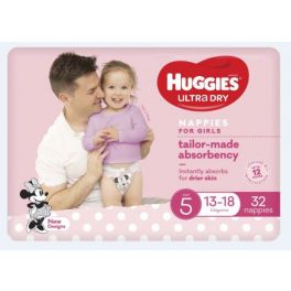 HUGGIES WALKER GIRL 96's