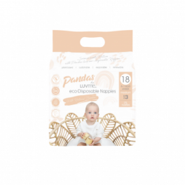 LUVME NAPPIES MEDIUM 4 x 18's
