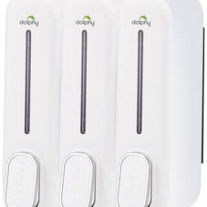 Alternative view of SOAP DISPENSER 300ml - SET OF 3 - WHITE