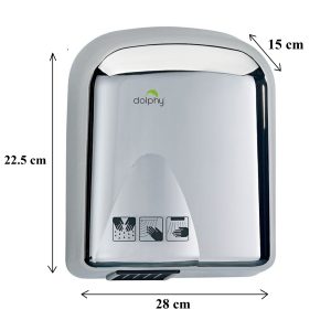 TRANQUIL STAINLESS STEEL HAND DRYER 1000W