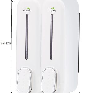 Alternative view of SOAP DISPENSER 300ml - SET OF 2 - WHITE