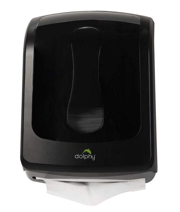 SLIMLINE PAPER TOWEL DISPENSER - BLACK
