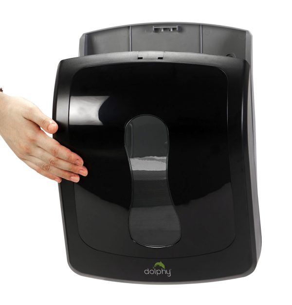 SLIMLINE PAPER TOWEL DISPENSER - BLACK - Image 3