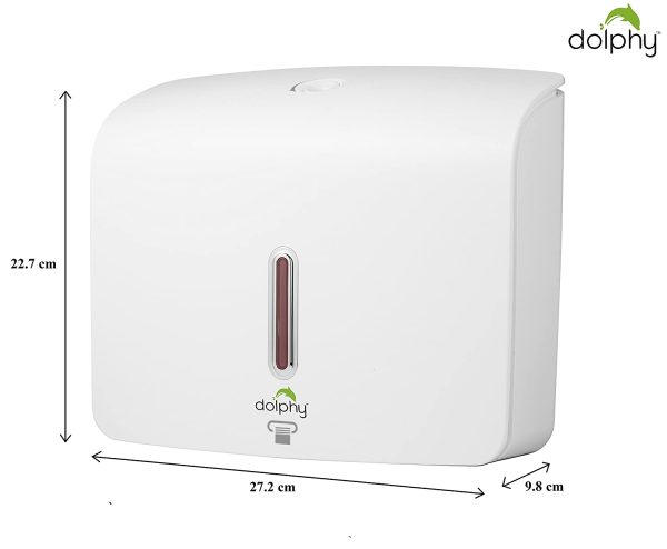 PLAZA ULTRASLIM HAND PAPER TOWEL DISPENSER - WHITE - Image 2