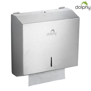 Alternative view of STAINLESS STEEL SLIMLINE PAPER TOWEL DISPENSER - SMALL