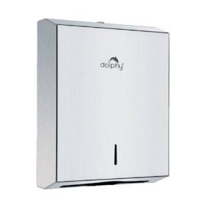 Alternative view of STAINLESS STEEL SLIMLINE PAPER TOWEL DISPENSER - BIG