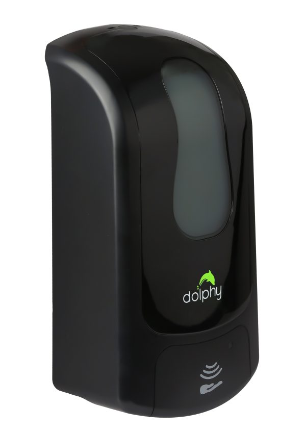 AUTOMATIC HAND SOAP/SANITISER DISPENSER - 1000ml - GEL/SPRAY/FOAM - BLACK - Image 2