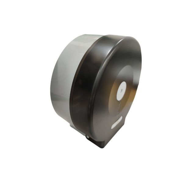 JUMBO TOILET PAPER ROLL DISPENSER - TRANSPARENT GREY - Image 3