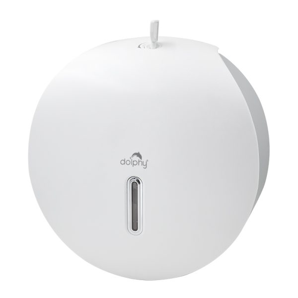 PLAZA JUMBO TOILET ROLL DISPENSER - WHITE